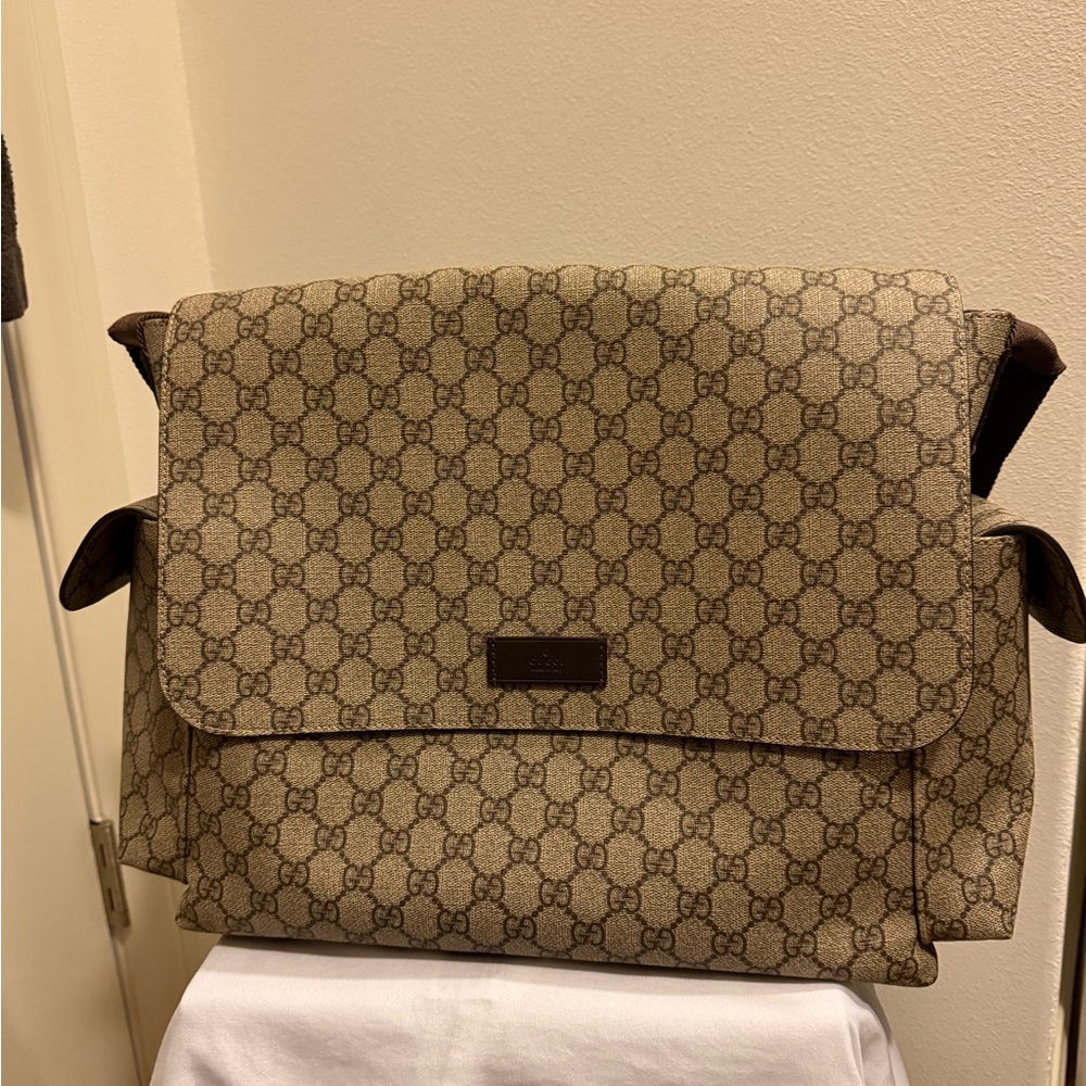 Gucci Supreme Canvas Diaper Bag